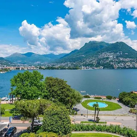Lägenhet Lakeside Attic Lugano